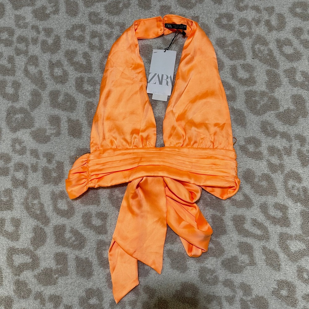 Zara Halter Crop Top